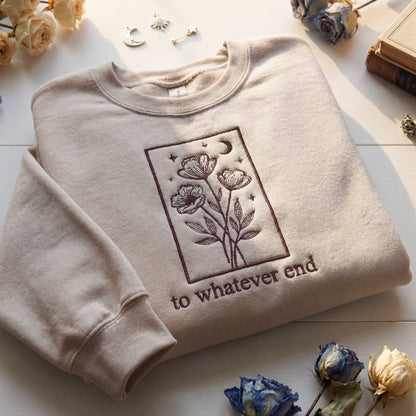 To Whatever End Throne of Glass Embroidered Shirt