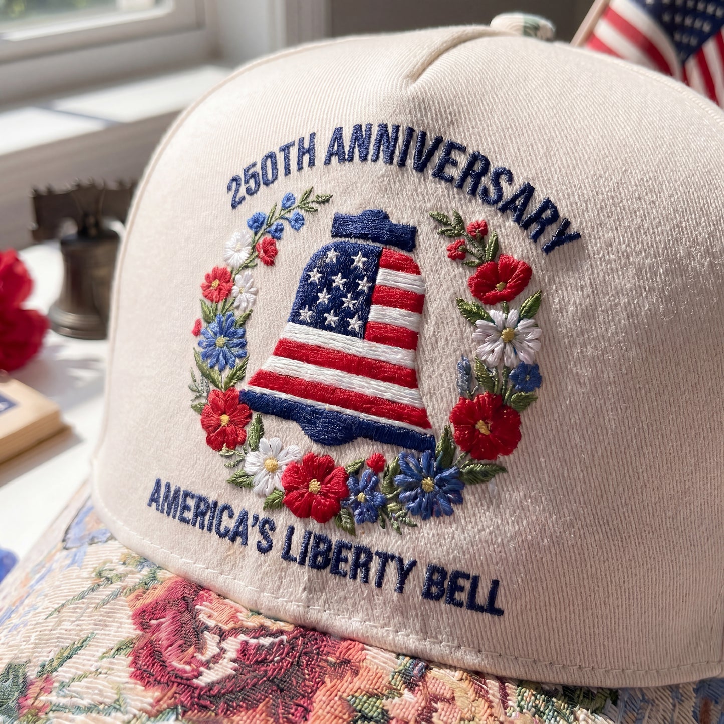 Liberty Bell FLoral Hat