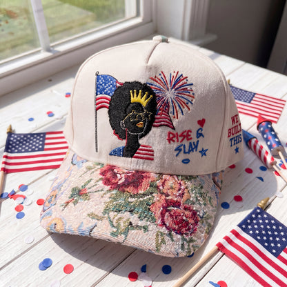 Rise n Slay FLoral Hat