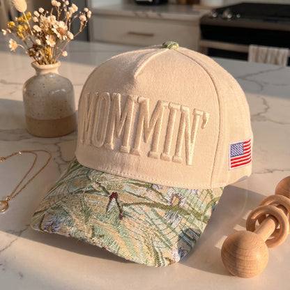 Mommin Tapestry FLoral Hat