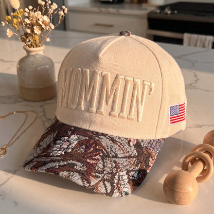Mommin Tapestry FLoral Hat