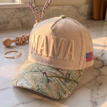 Mama Tapestry FLoral Hat