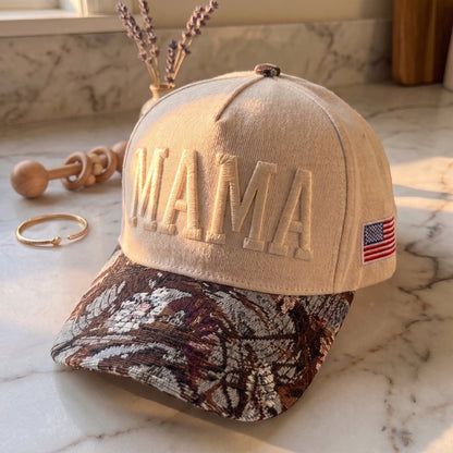 Mama Tapestry FLoral Hat