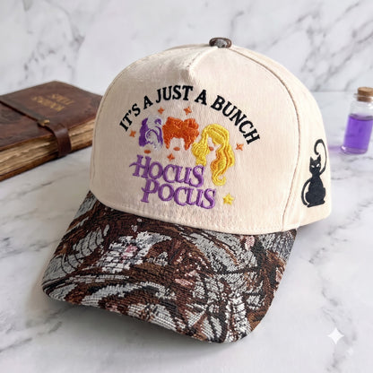 Bunch Pumpkin Tapestry Brim Hat