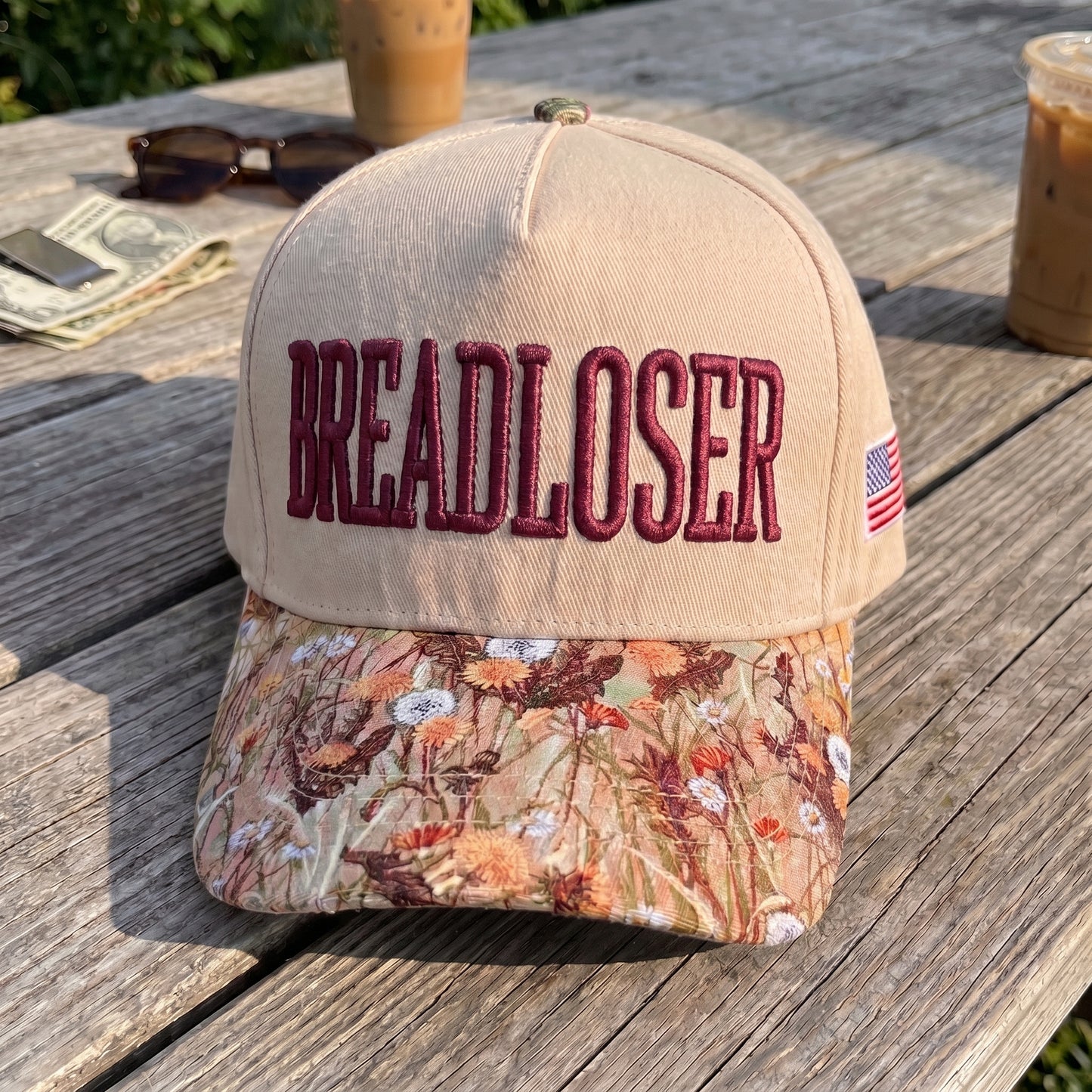 BREADLOSER Embroidered FLoral Hat