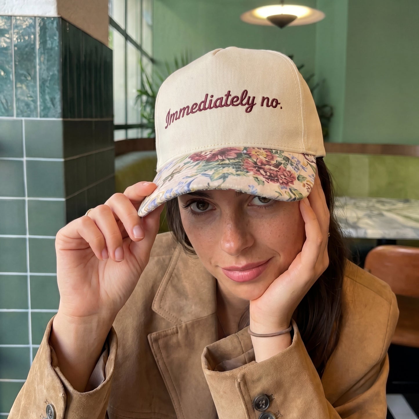 Immediately No. FLoral Hat
