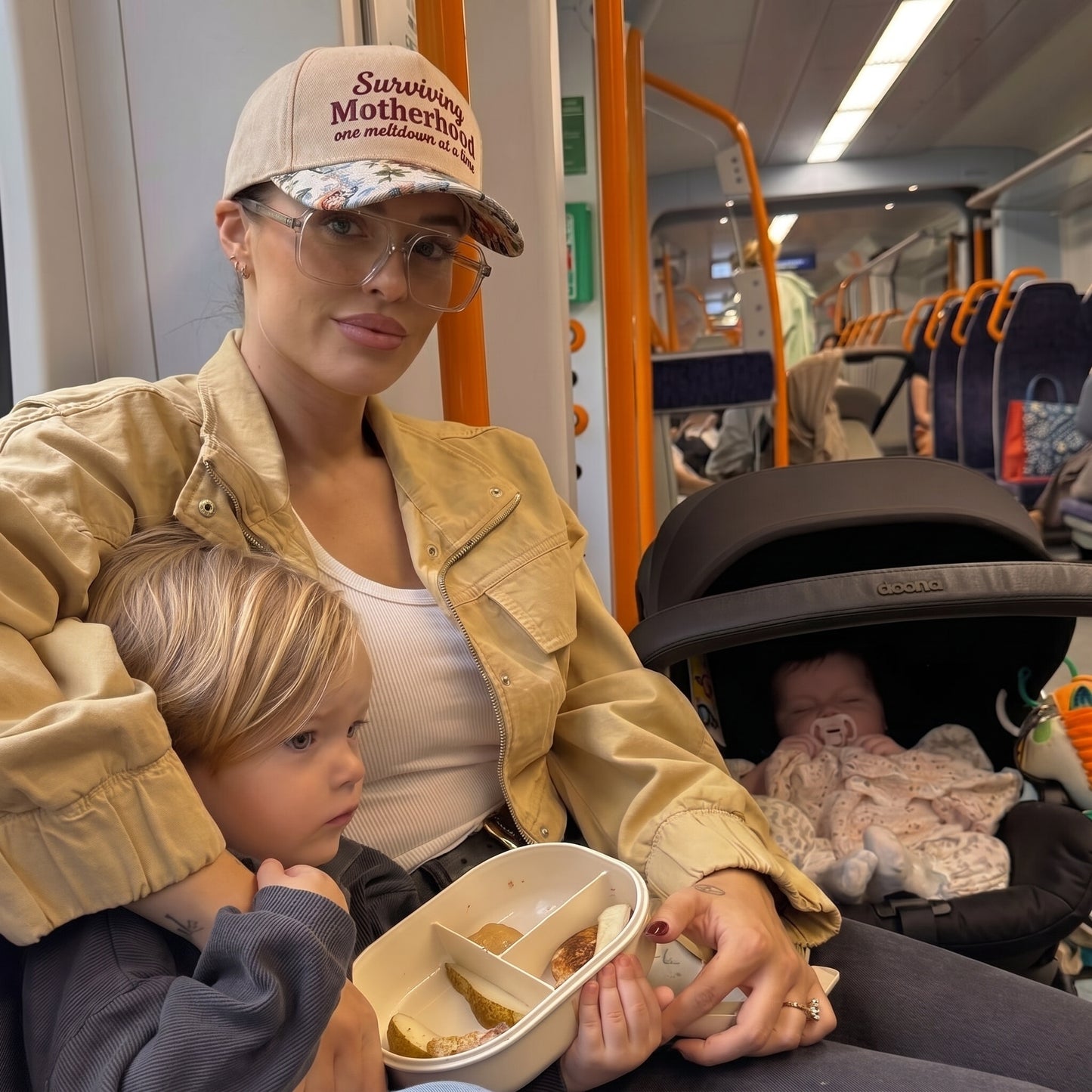 Surviving Motherhood FLoral Hat