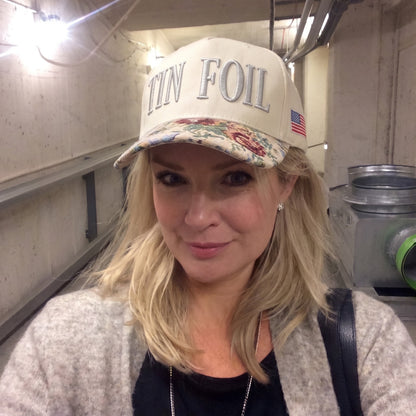 TIN FOIL Tapestry FLoral Hat