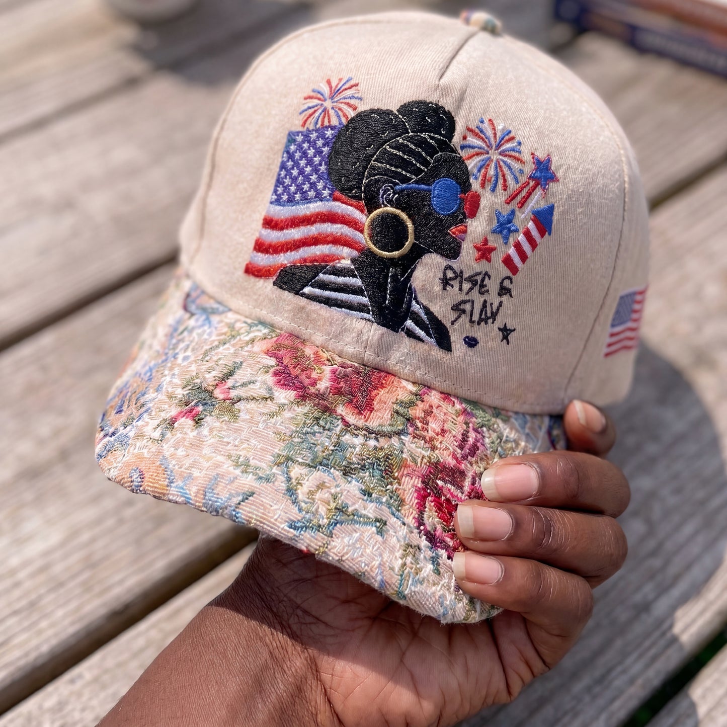 Rise n Slay 2 FLoral Hat