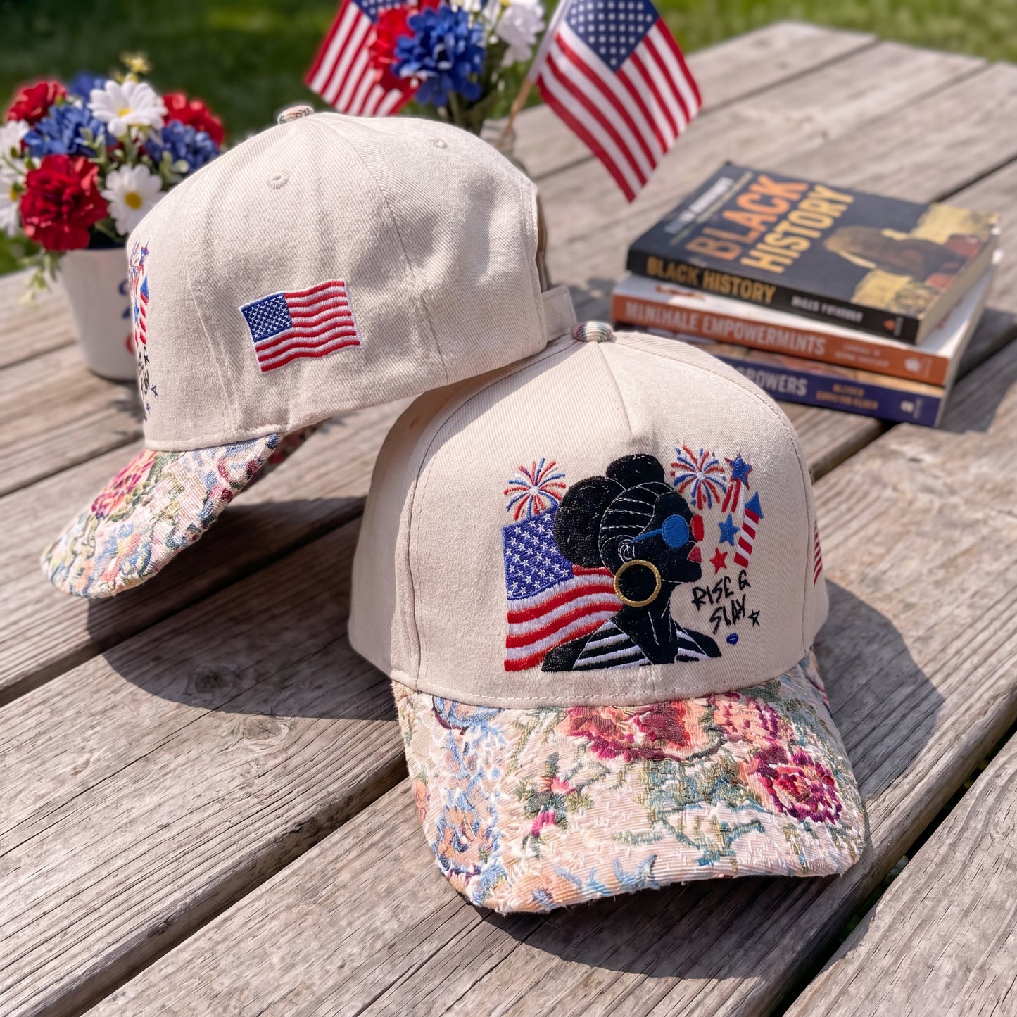 Rise n Slay 2 FLoral Hat