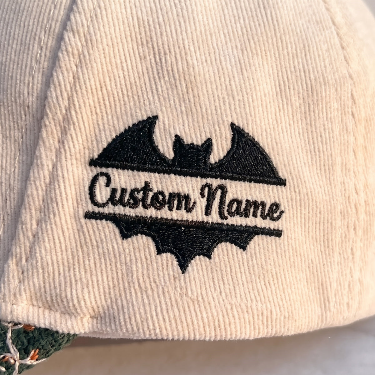 Vibing Demons Tapestry Brim Hat