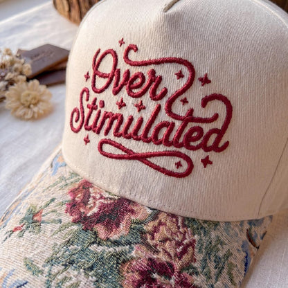 Overstimulated FLoral Hat