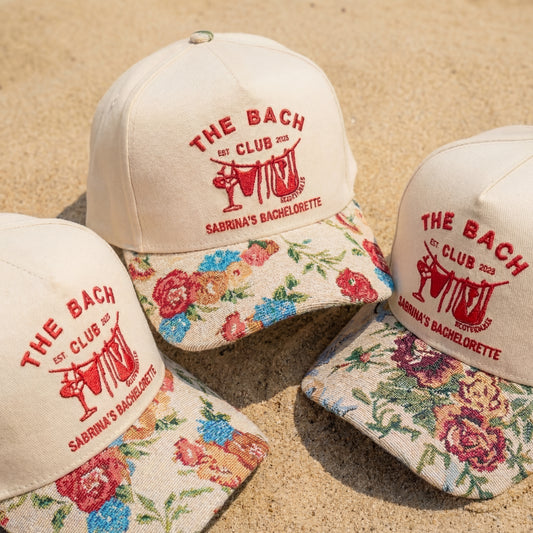 Custom The Bach Club Floral Hat