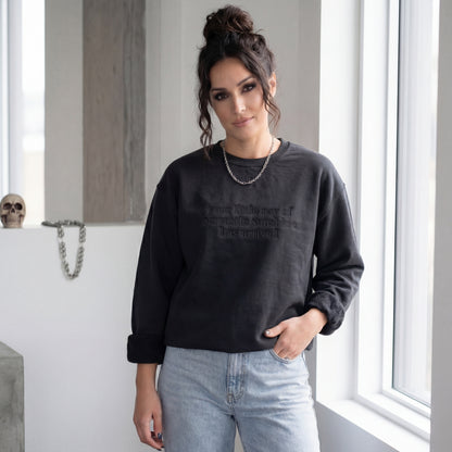 Your Little Ray Of Sarcastic Sunshine Has Arrived Embroidered Shirt