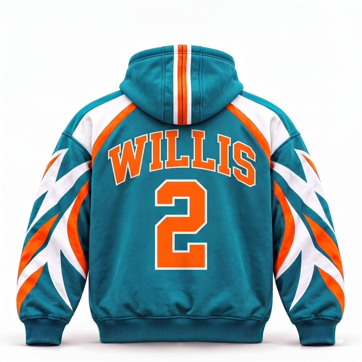 Miami Dolphins back personalised