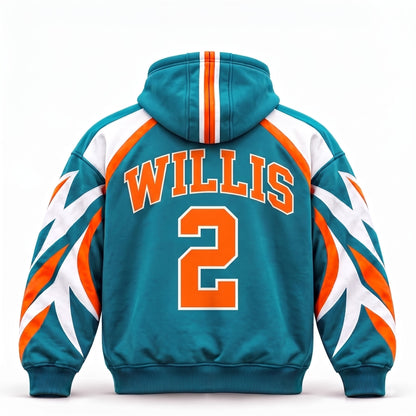 Miami Dolphins back personalised