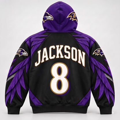 Baltimore Ravens back personalised