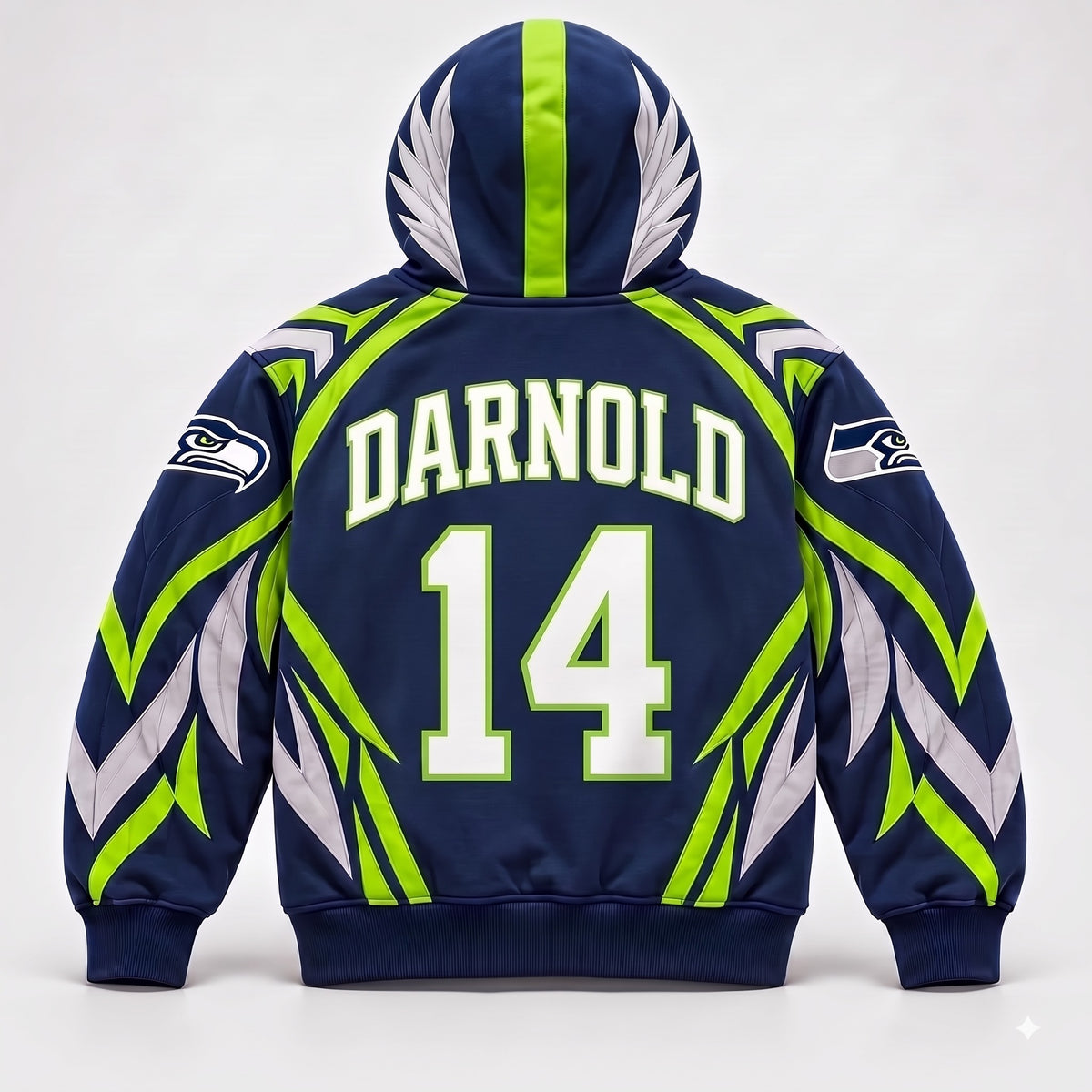 Seattle Seahawks back personalised