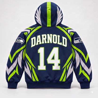 Seattle Seahawks back personalised