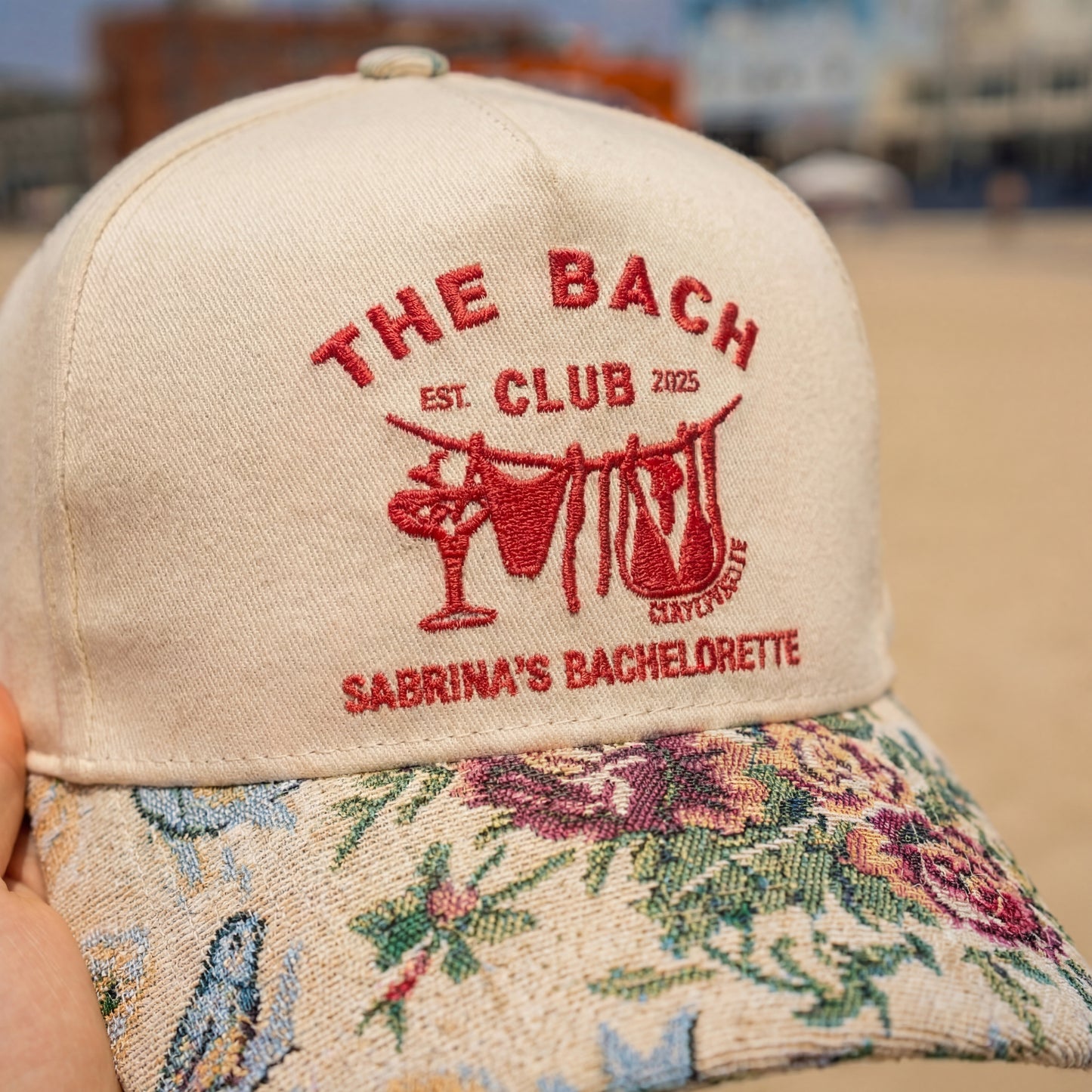 Custom The Bach Club Floral Hat