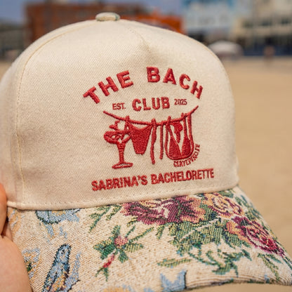 Custom The Bach Club Floral Hat